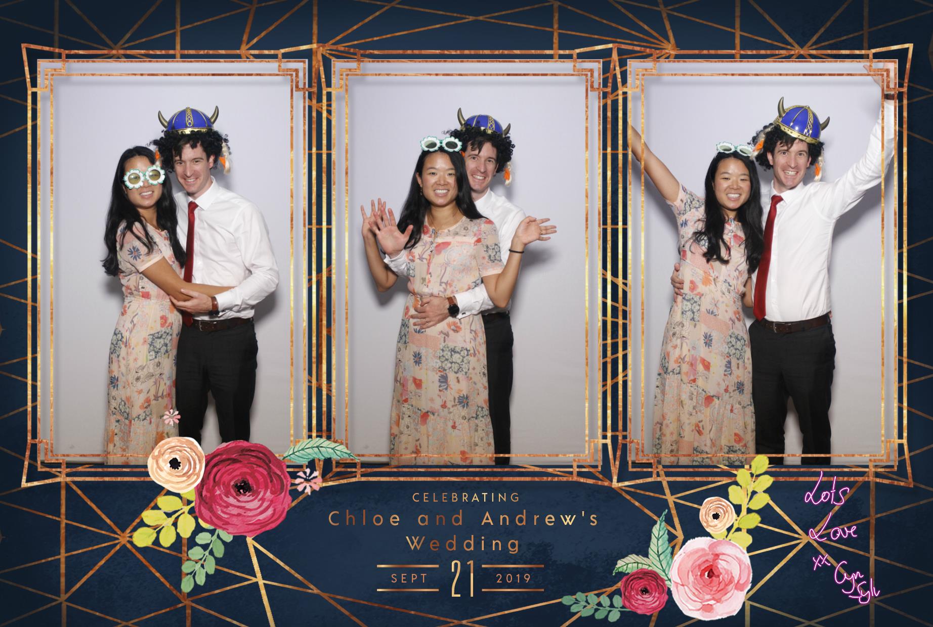 Chloe and Andrew's Wedding | View more photos from the event at gallery.myphotoboothexperience.co.uk/u/MyPhotoBoothExperienceLtd/Chloe-and-Andrews-Wedding